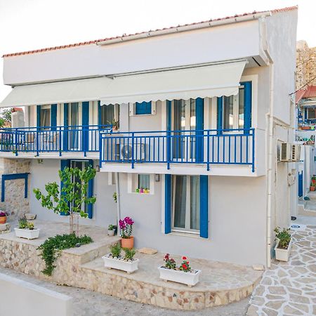 Pythagorio Blue Street Apartment With Balcony 外观 照片