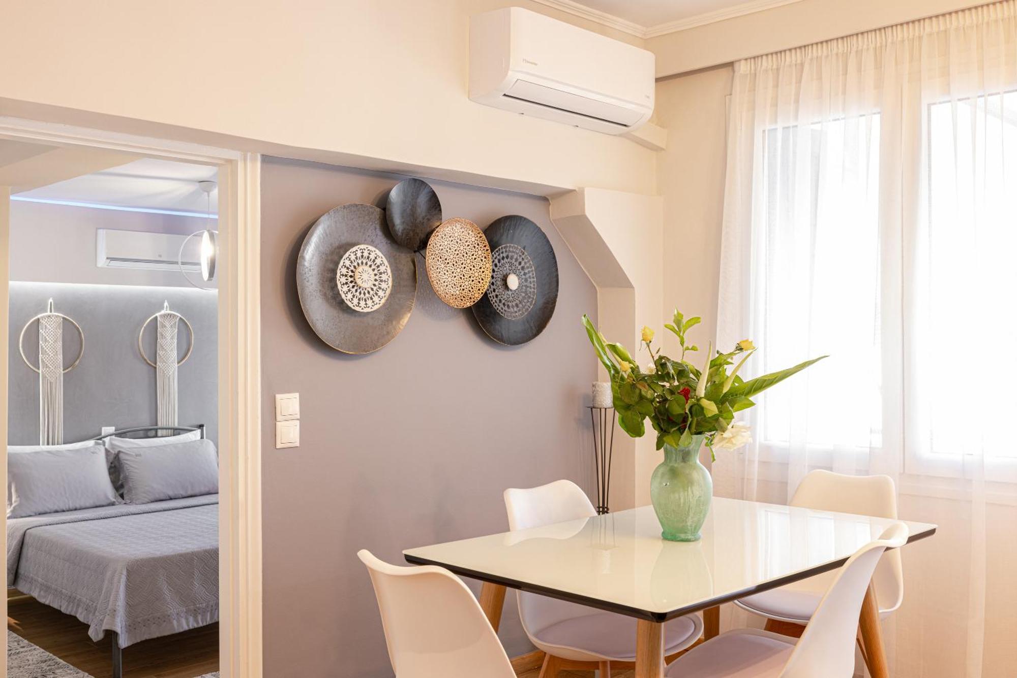 Pythagorio Blue Street Apartment With Balcony 外观 照片